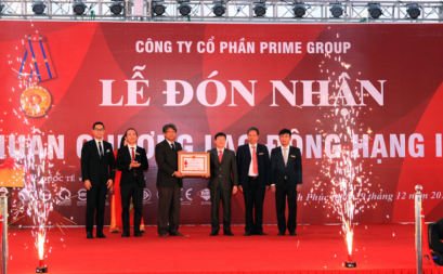 Prime Group received the Second-class Labor Order