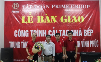 Prime donate renovation Vinh Phuc blind association's kitchen