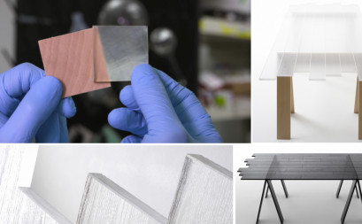 Transparent wood - winged material for green construction