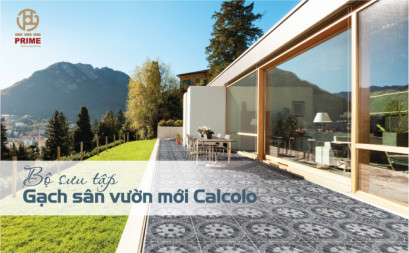 Authentic experience with Calcolo garden tiles collection
