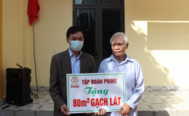 Prime Group accompanies with the Red Cross Society of Vinh Yen city to donate houses of gratitude